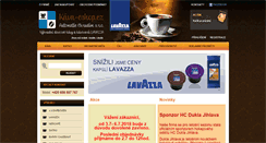 Desktop Screenshot of kava-eshop.cz